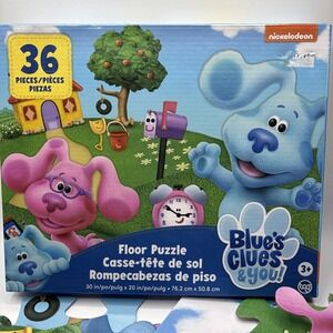 Nickelodeon - Blues Clues & You - 20" Giant Floor Puzzle - 36 Piece - Complete